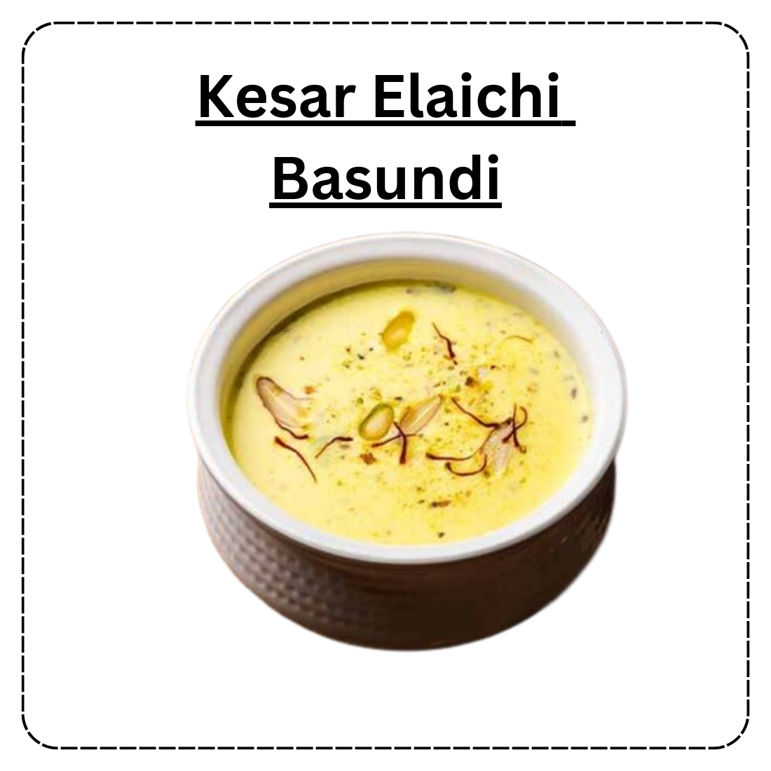 Instant Kesar Elaichi Basundi Mix