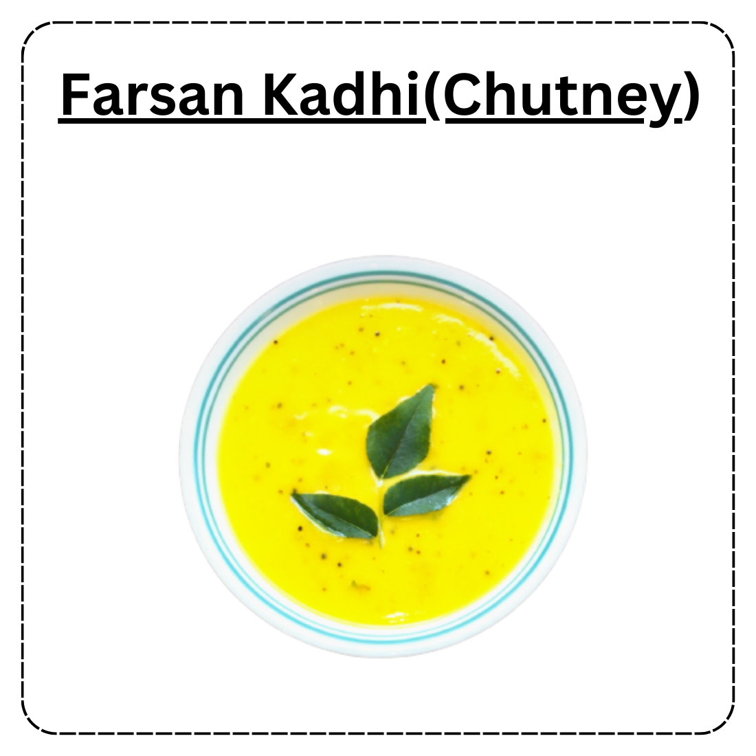 Instant Farsan Kadhi Chutney Mix