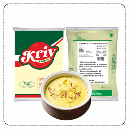 Instant Kesar Elaichi Basundi Mix