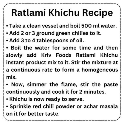 Instant Ratlami Khichu Mix